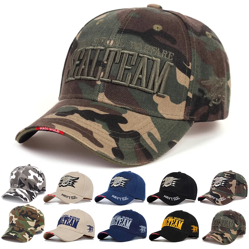 Hunting Outdoor Decor - Gorra de béisbol con letras bordadas