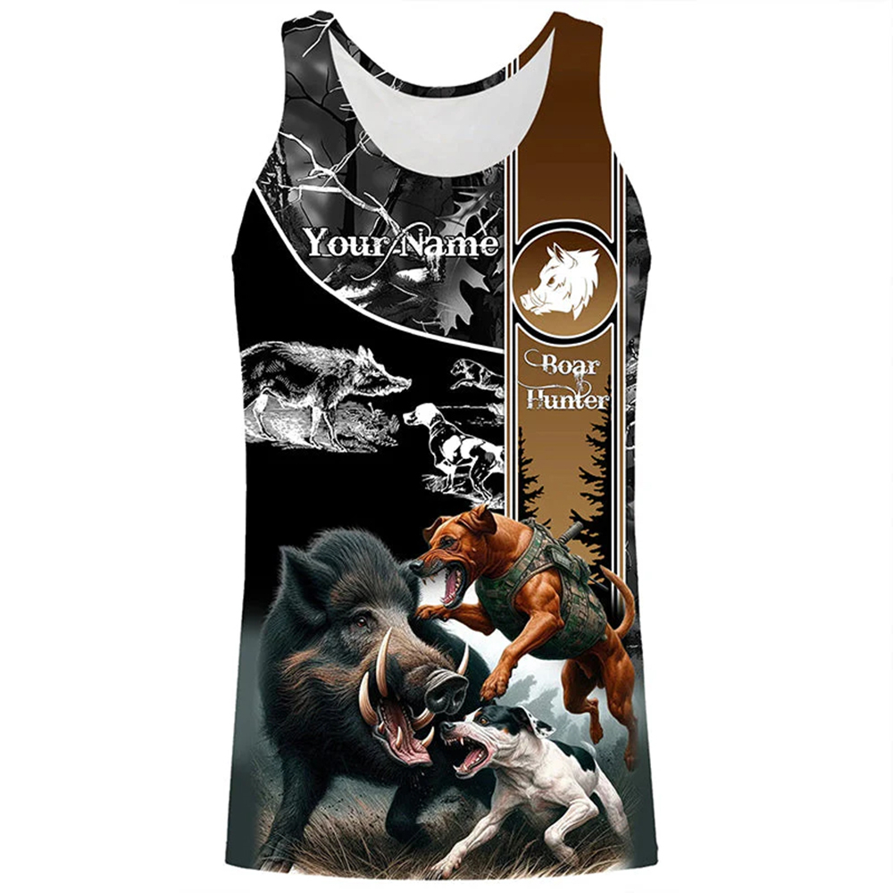 Wildman Hunting & Outdoor Vanderbijlpark - Camiseta sin mangas con estampado 3D