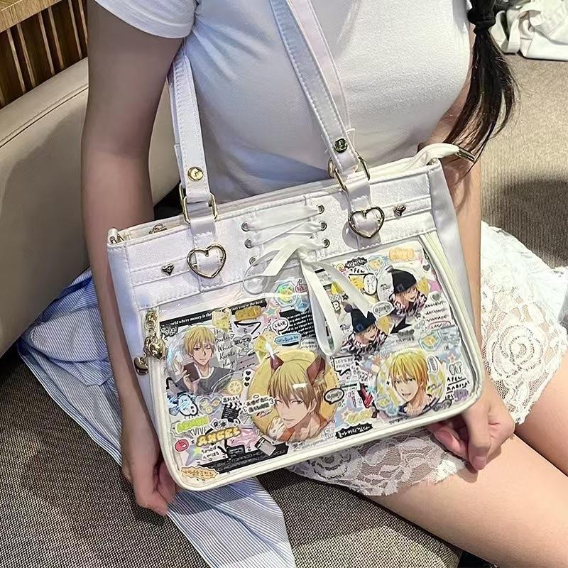 Bow Stringer Tool - JIAERDI, bolso Ita blanco con lazo