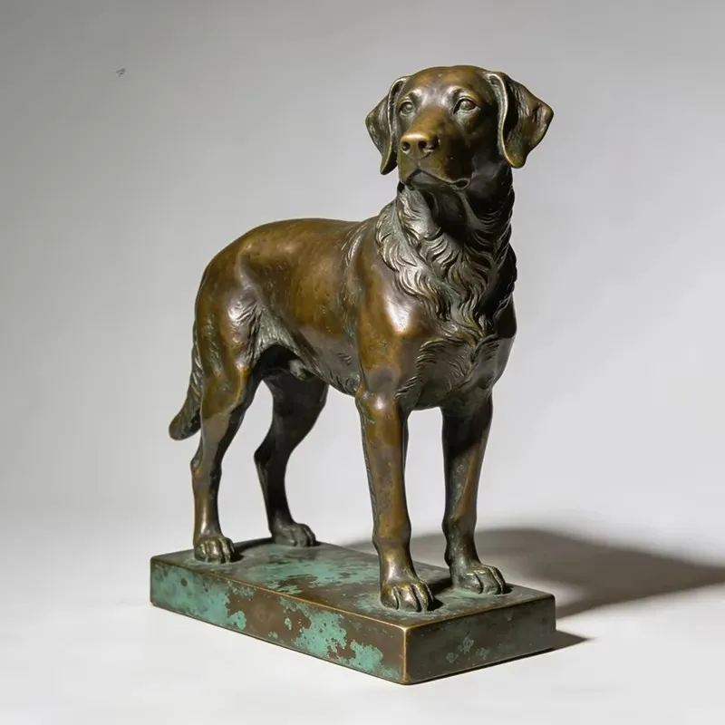 Outdoor Hunting Dog Statue - Escultura de Perro de Caza de
