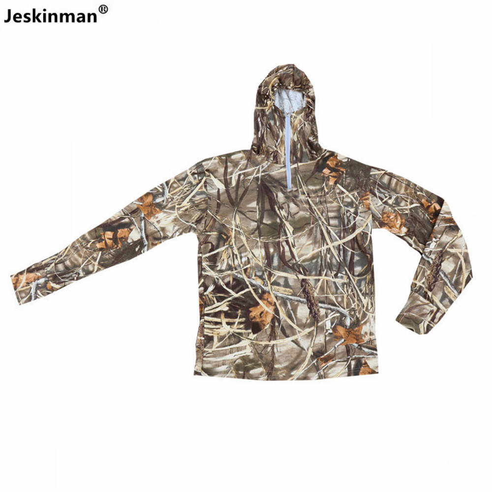 Hunting And Outdoor Shows - Chaqueta con capucha para pesca, protección