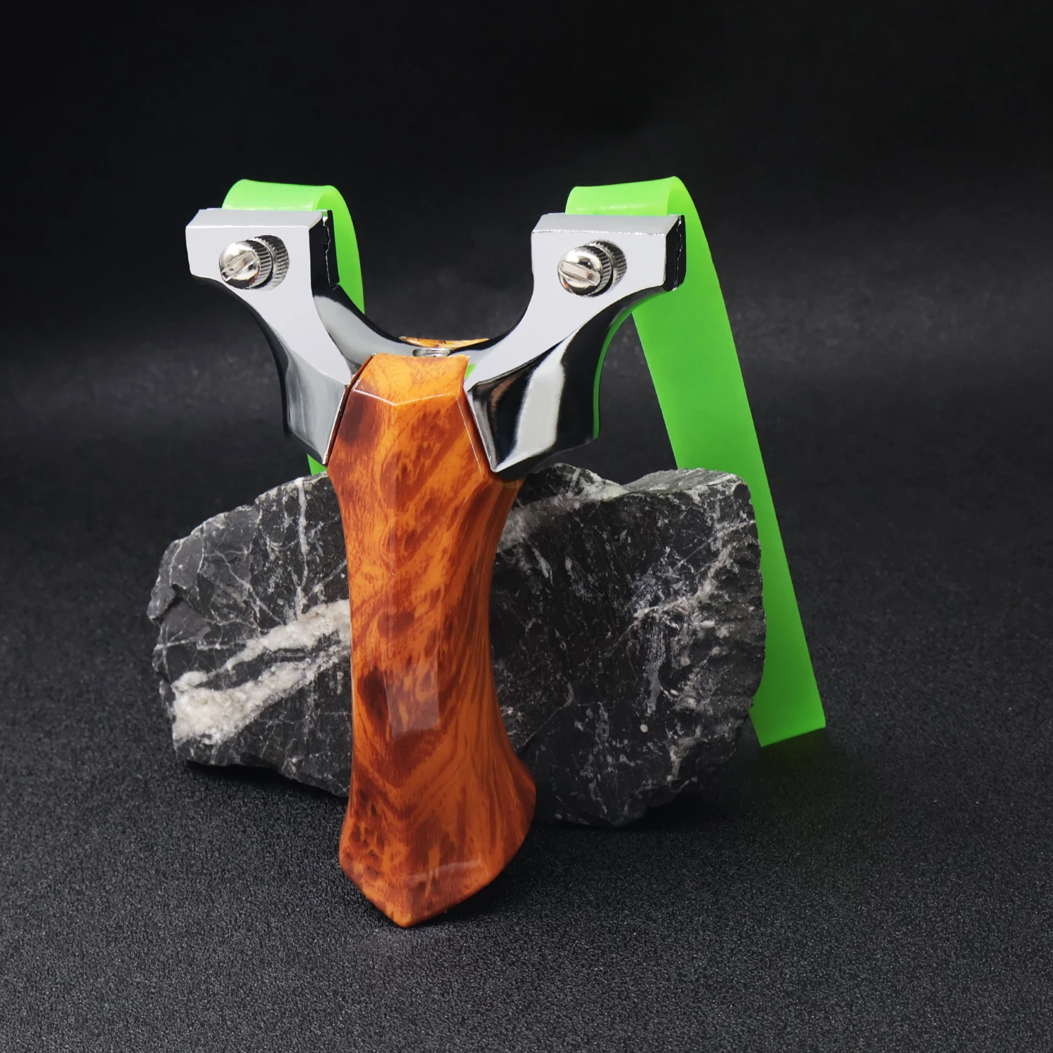 Outdoor Hunting Products - Tirachinas de aleación de aluminio con