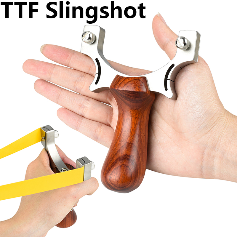 Outdoor Hunting Products - Tirachinas TTF de acero inoxidable 304,
