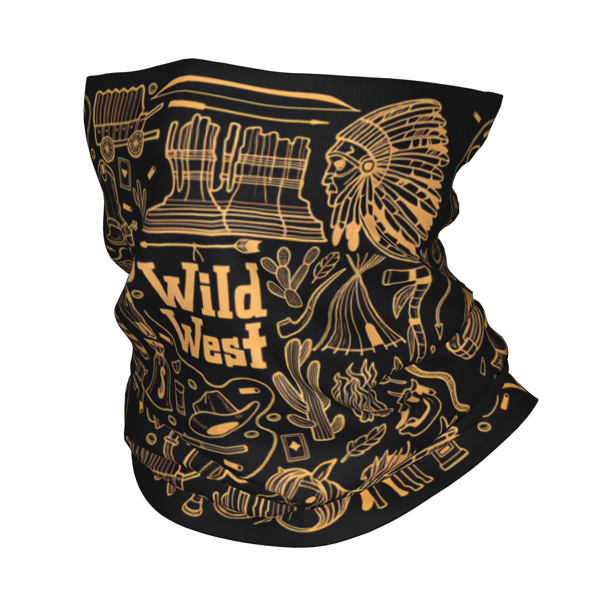 Wildman Hunting & Outdoor Vanderbijlpark - Pasamontañas Deportivo para Exteriores con Estampado
