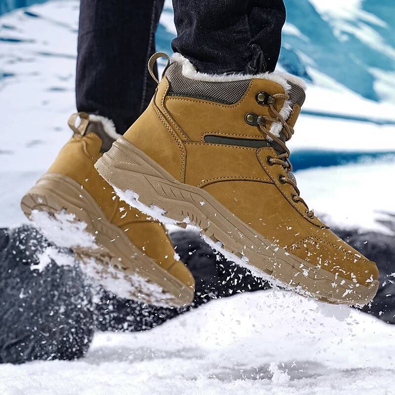 Nuevas botas de nieve para hom - Outdoor Hunting Boots For Men reseña y precio