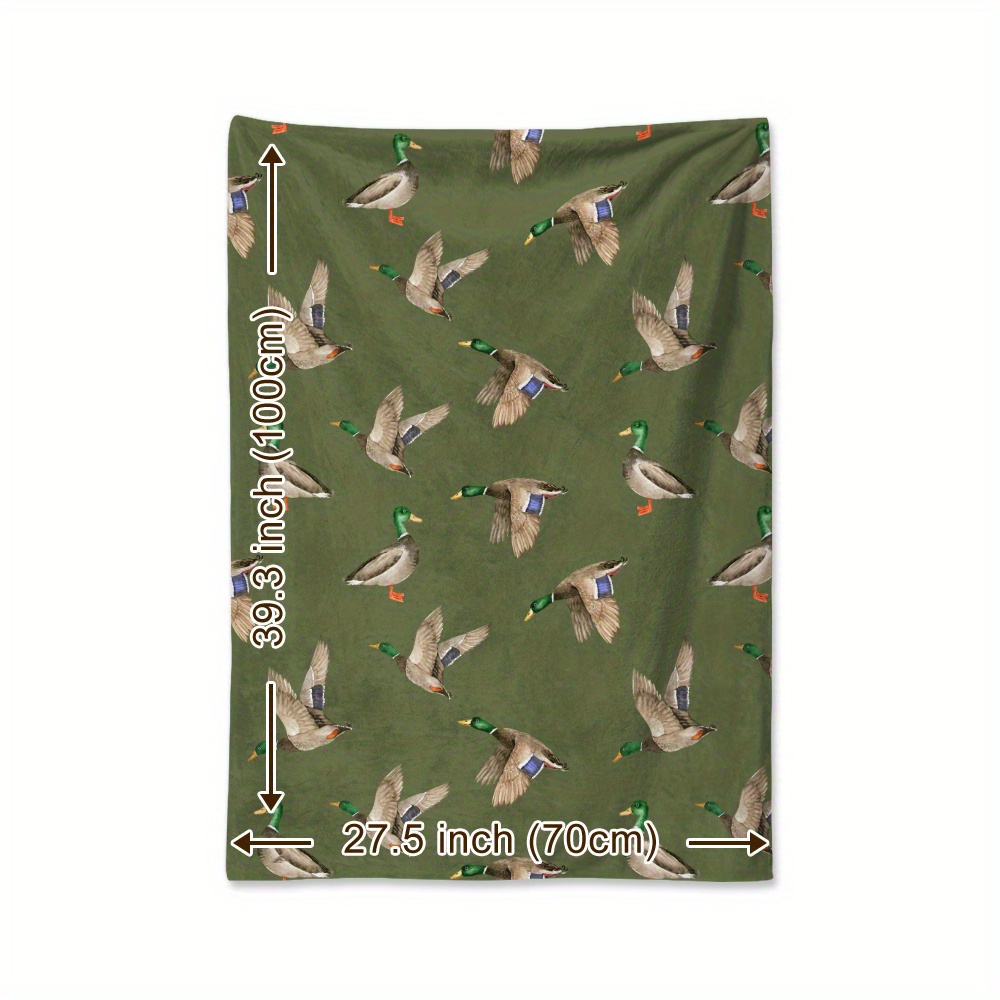 Manta de lana con estampado de - Hunting Outdoor Decor reseña y precio