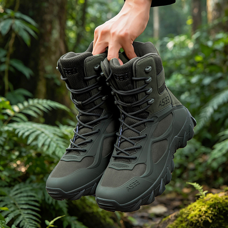Botas tácticas para hombre, bo - Outdoor Hunting Boots For Men reseña y precio