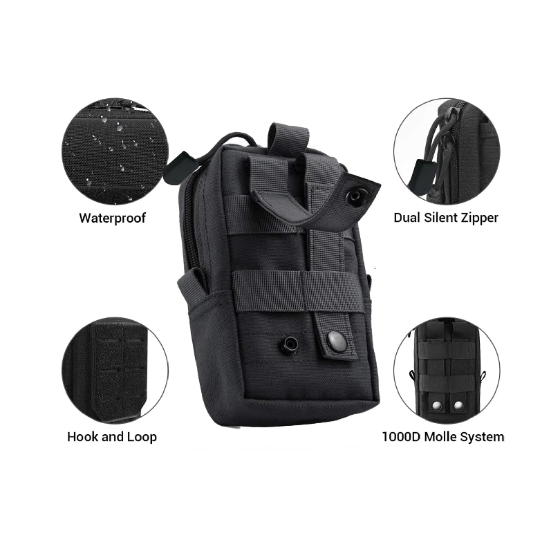 Bolsa Táctica Molle para Cintu - Outdoor Hunting Packs reseña y precio