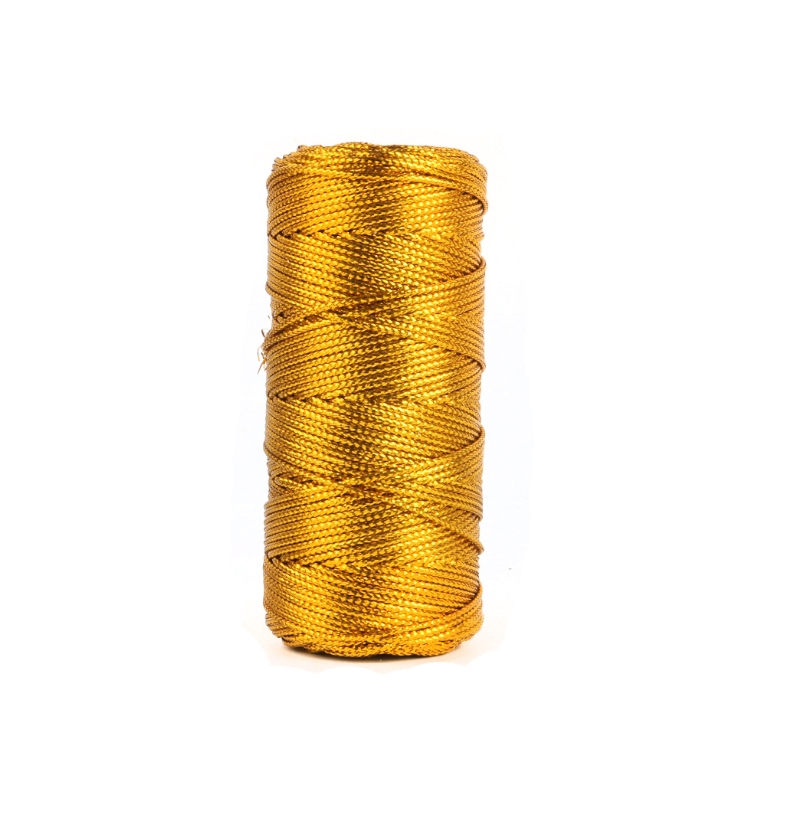 Cordón de macramé dorado y pla - Bow Stringer Tool reseña y precio