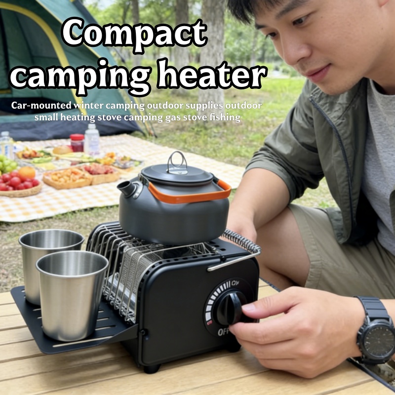 Estufa de Gas para Acampar al  - Outdoor Hunting Heater reseña y precio