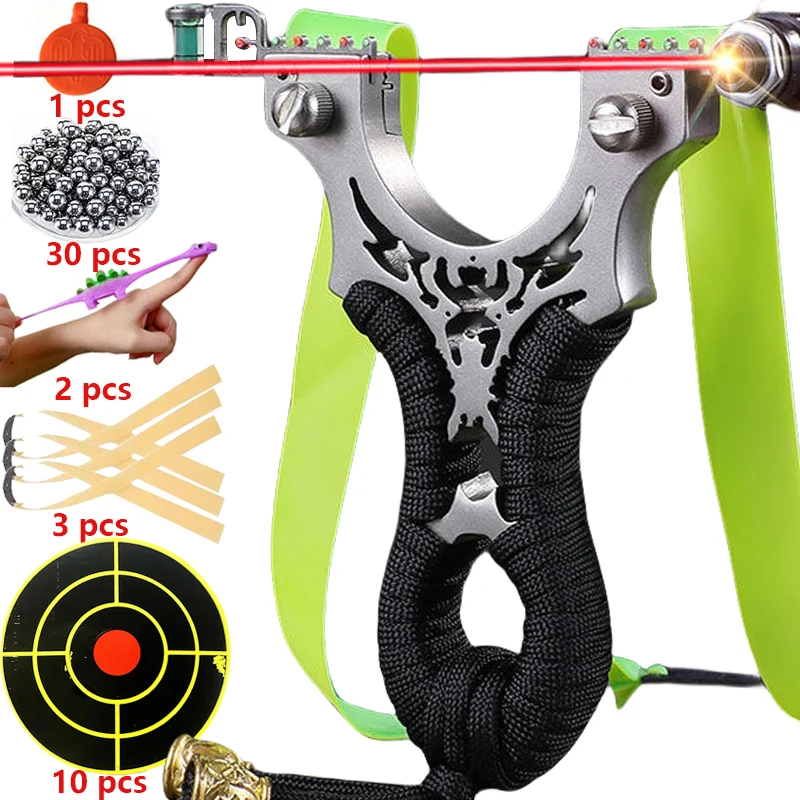 Tirachinas láser de acero inox - Outdoor Hunting Products reseña y precio