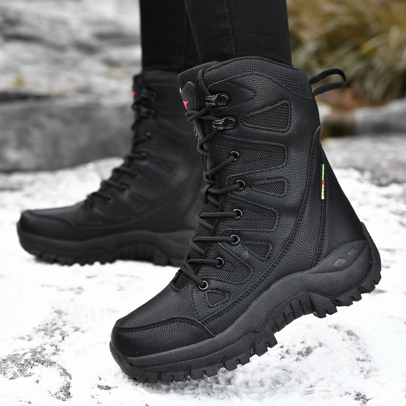 Botas tácticas de motocicleta  - Outdoor Hunting Boots For Men reseña y precio