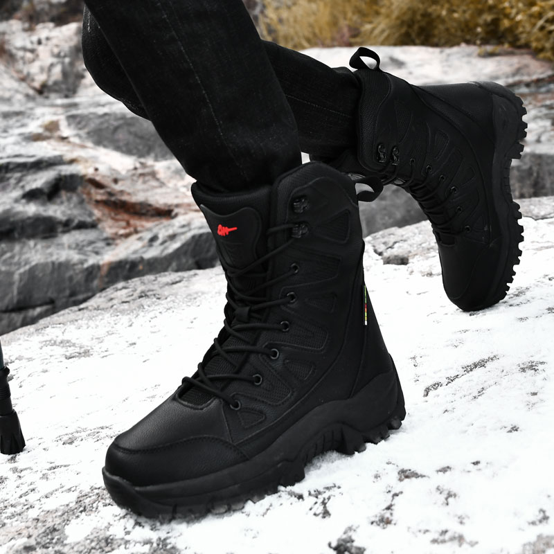 Botas tácticas de motocicleta  - Outdoor Hunting Boots For Men reseña y precio