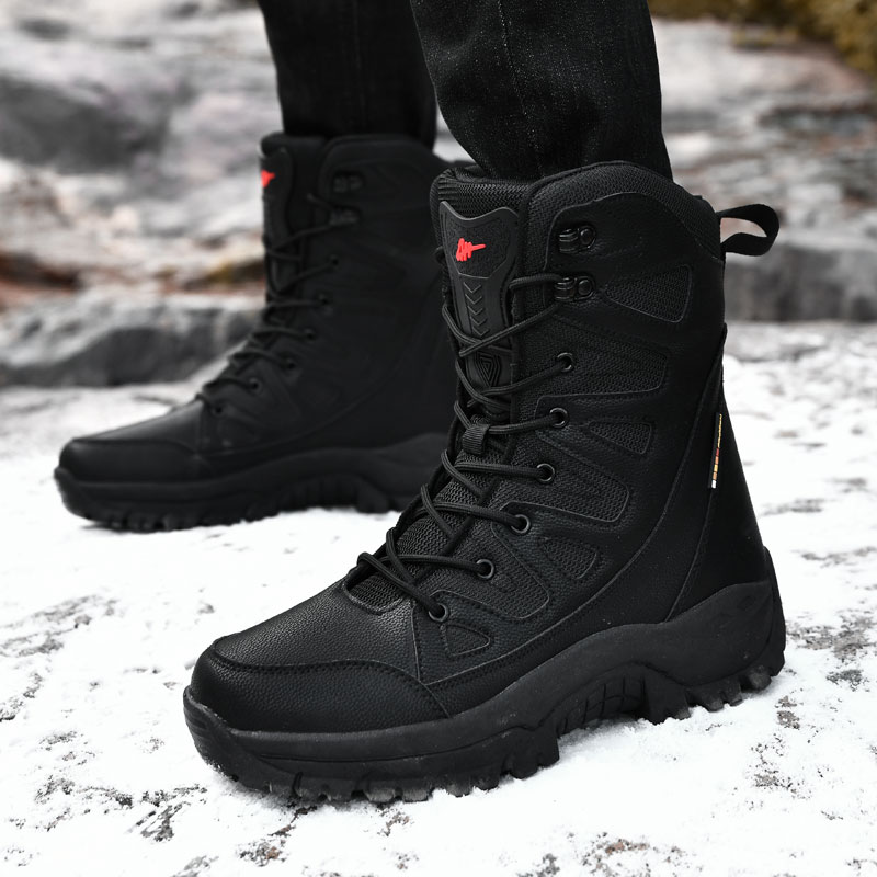 Botas tácticas de motocicleta  - Outdoor Hunting Boots For Men reseña y precio